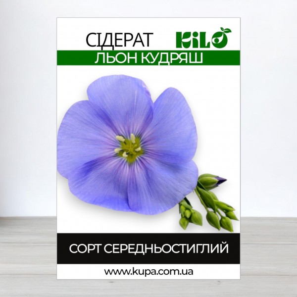 Насіння Льон Кудряш, 1 кг